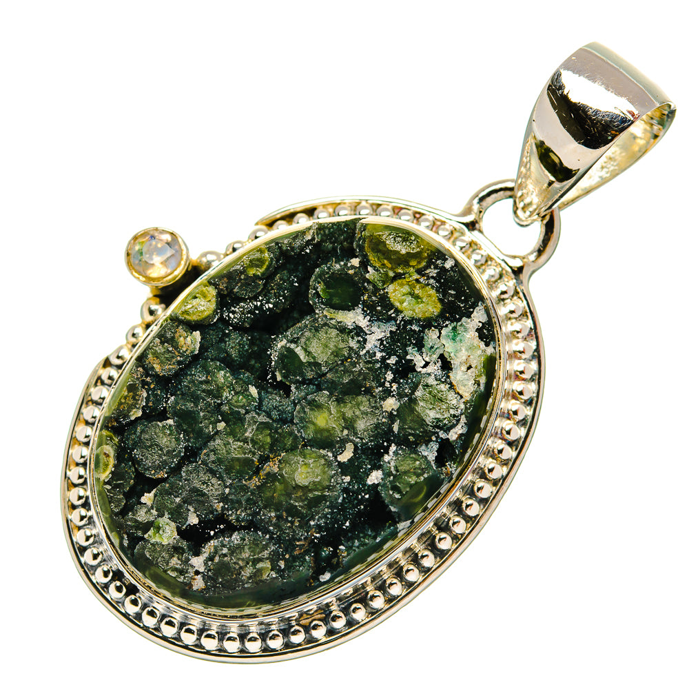 Galaxy Jasper Pendants handcrafted by Anasilvercos - PD31133 - Photo 2