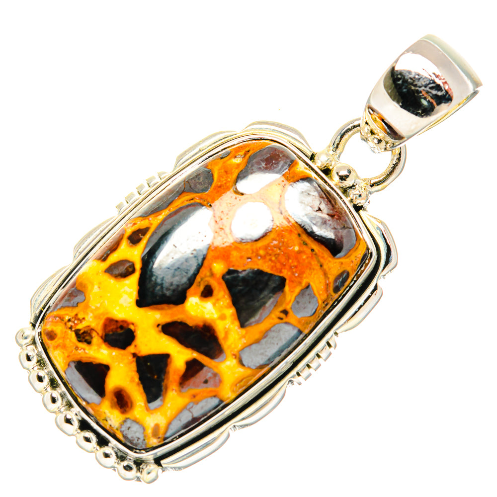 Bauxite Pendants handcrafted by Anasilvercos - PD31134 - Photo 2