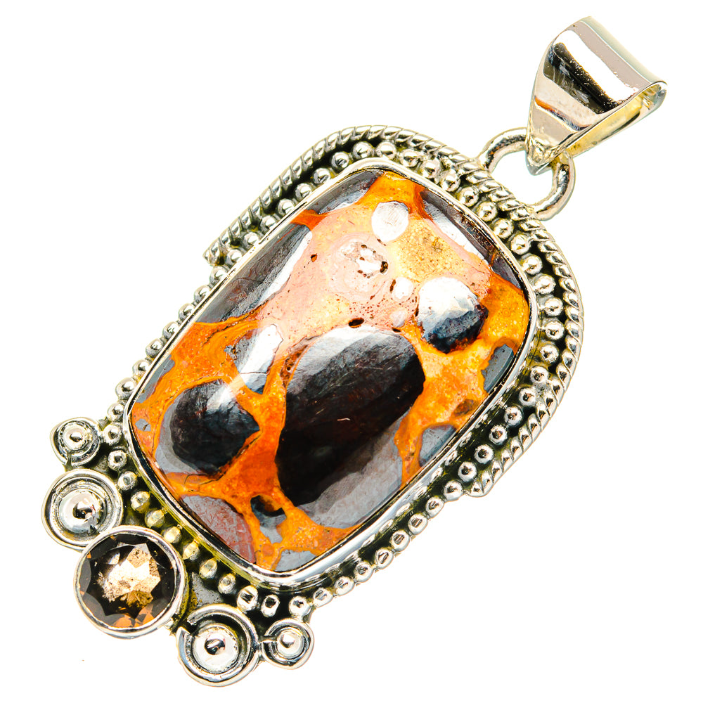 Bauxite Pendants handcrafted by Anasilvercos - PD31135 - Photo 2