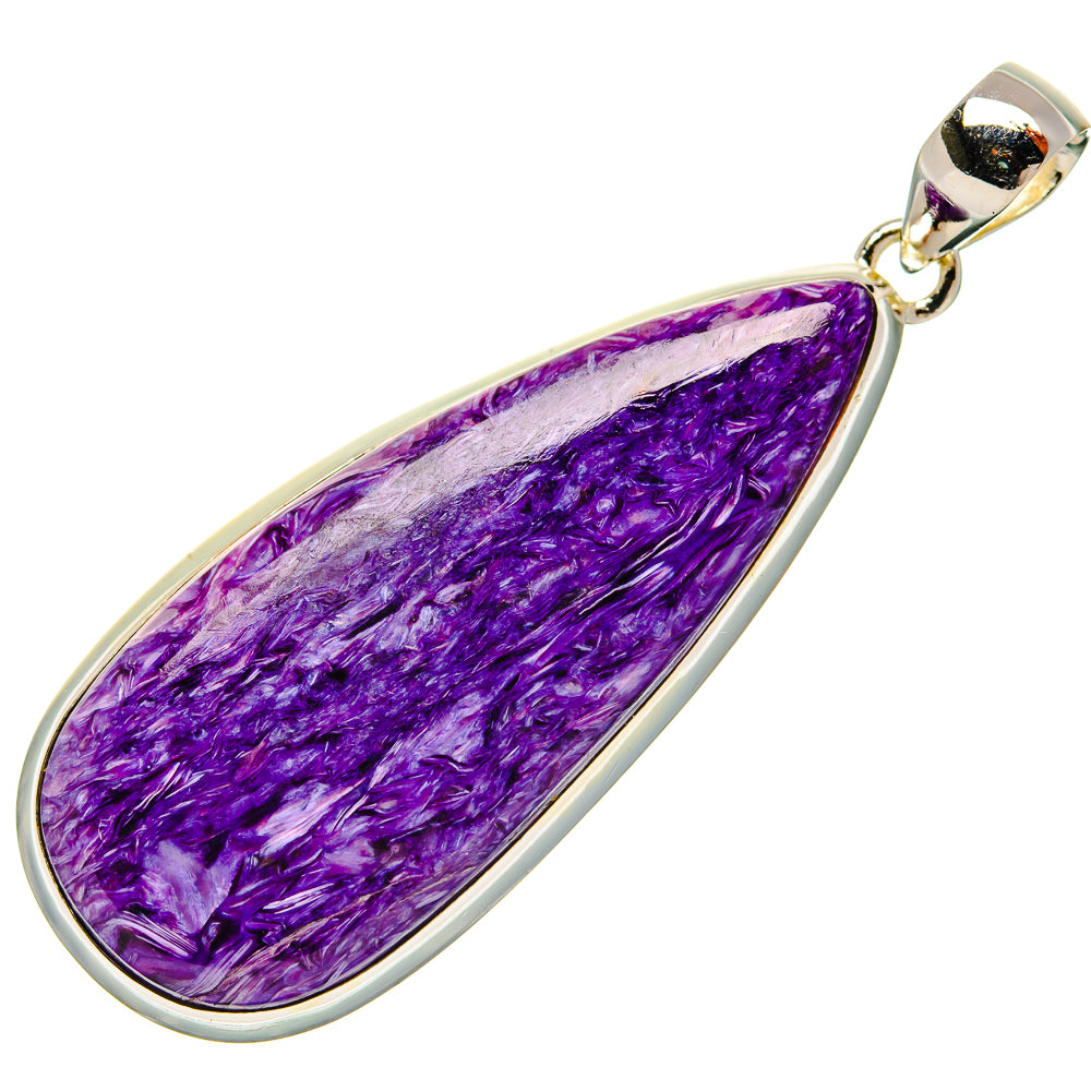 Charoite Pendants handcrafted by Anasilvercos - PD31150 - Photo 2