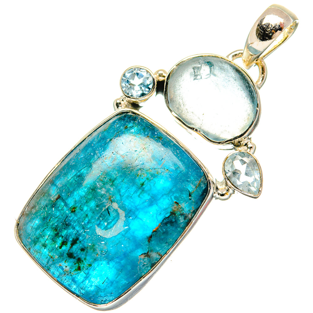 Apatite Pendants handcrafted by Anasilvercos - PD31151 - Photo 2