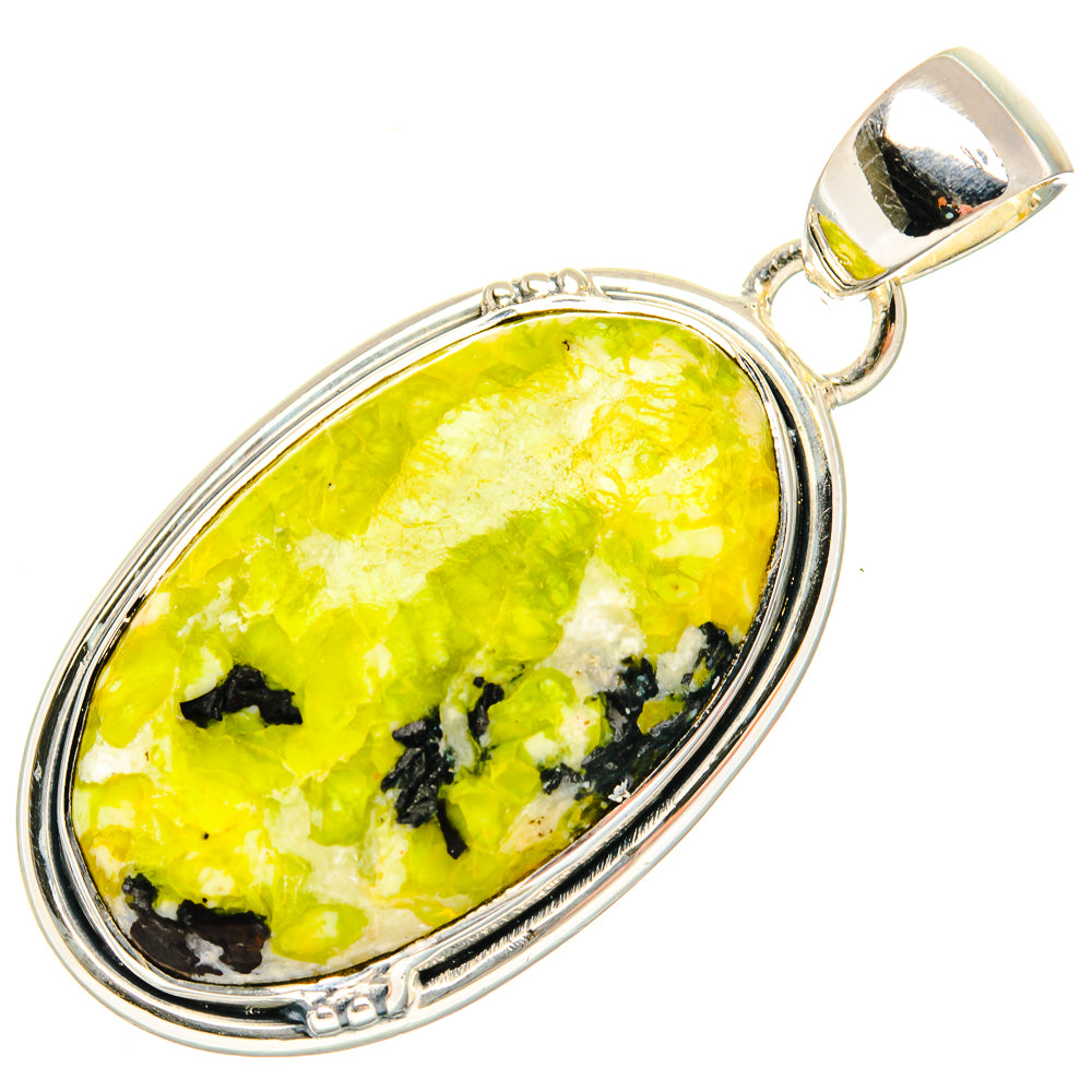 Lizardite Pendants handcrafted by Anasilvercos - PD31163 - Photo 2
