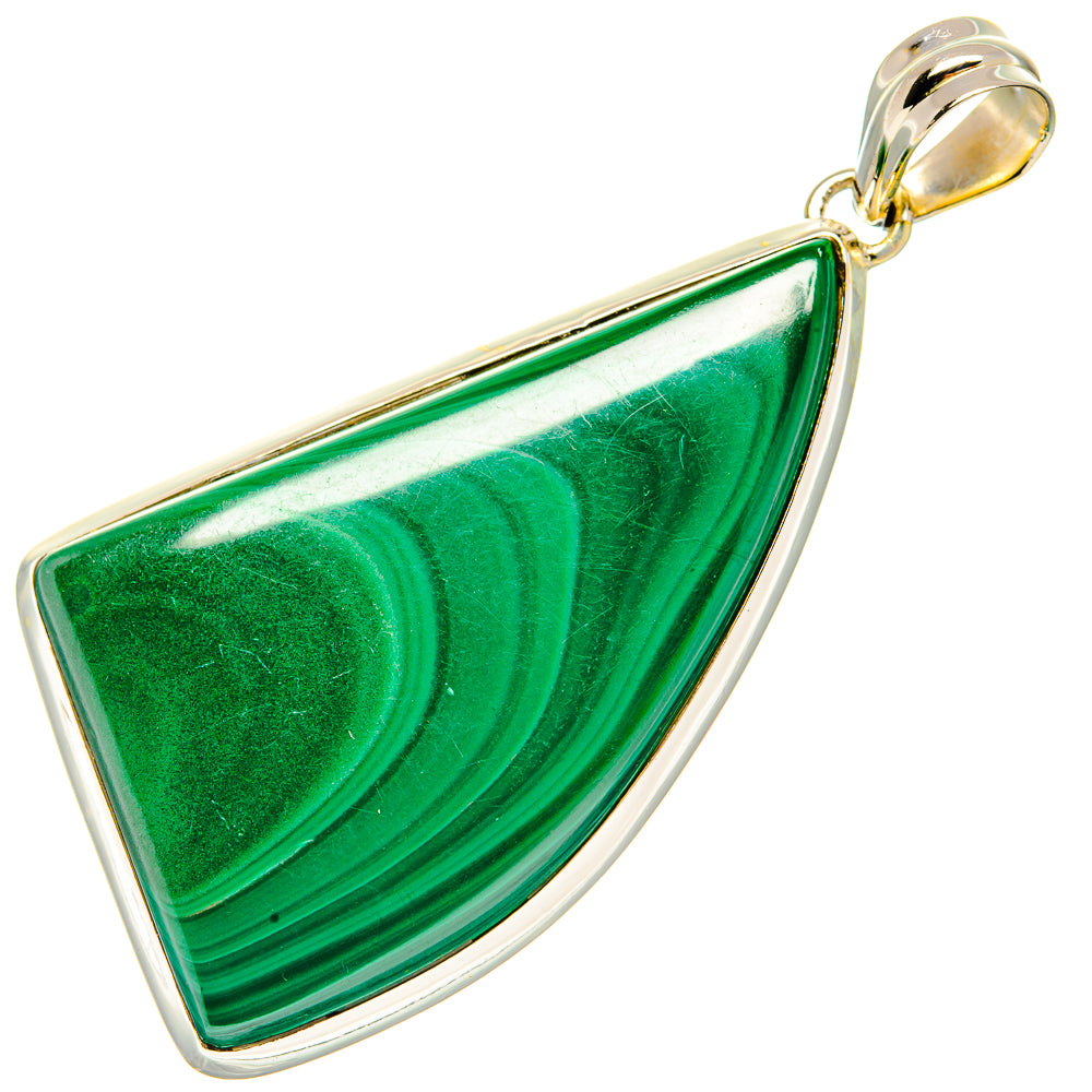 Malachite Pendants handcrafted by Anasilvercos - PD31174 - Photo 2