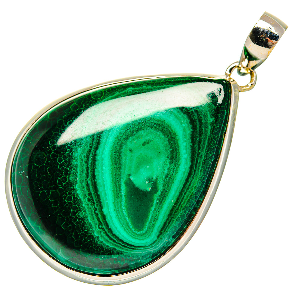 Malachite Pendants handcrafted by Anasilvercos - PD31177 - Photo 2