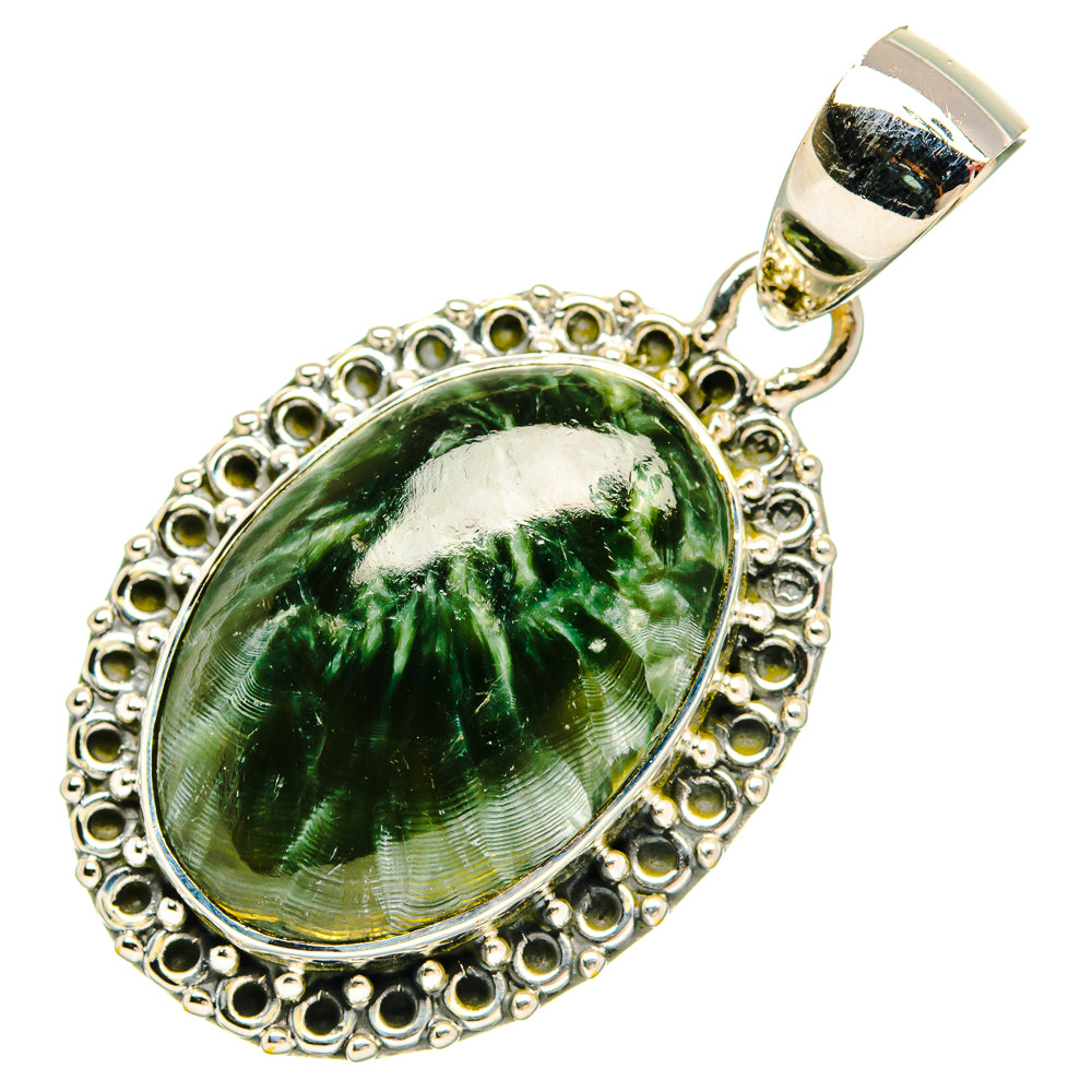 Seraphinite Pendants handcrafted by Anasilvercos - PD31193 - Photo 2