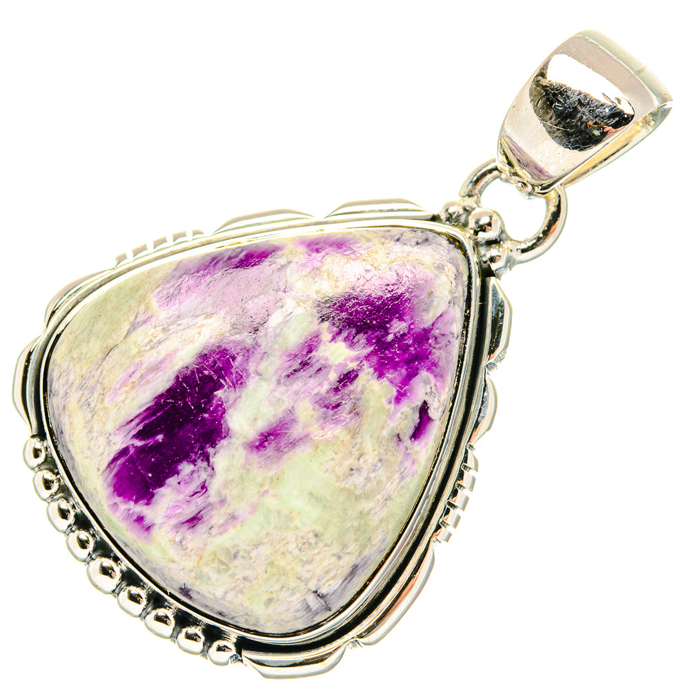 Lepidolite Pendants handcrafted by Anasilvercos - PD31196 - Photo 2