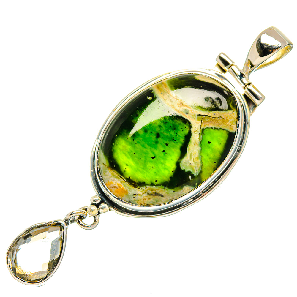 Rainforest Opal Pendants handcrafted by Anasilvercos - PD31199 - Photo 2