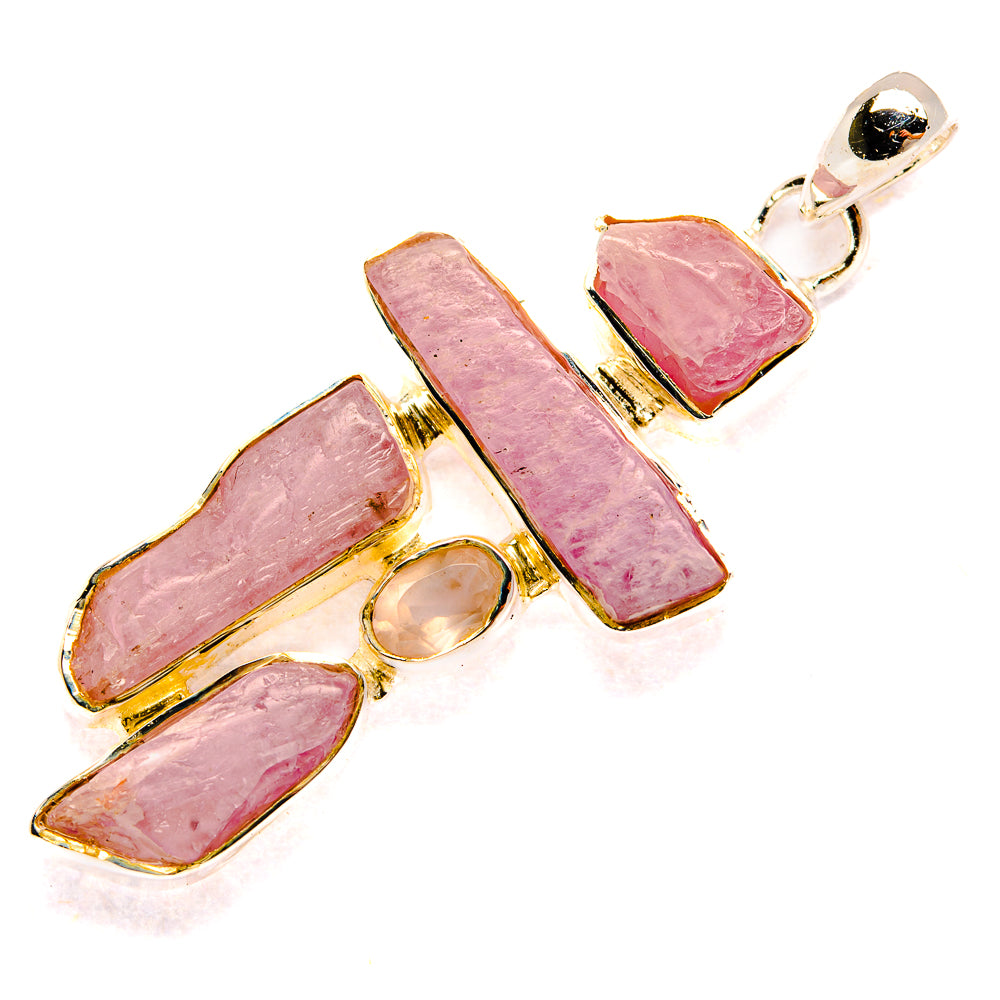 Kunzite Pendants handcrafted by Anasilvercos - PD31217 - Photo 2