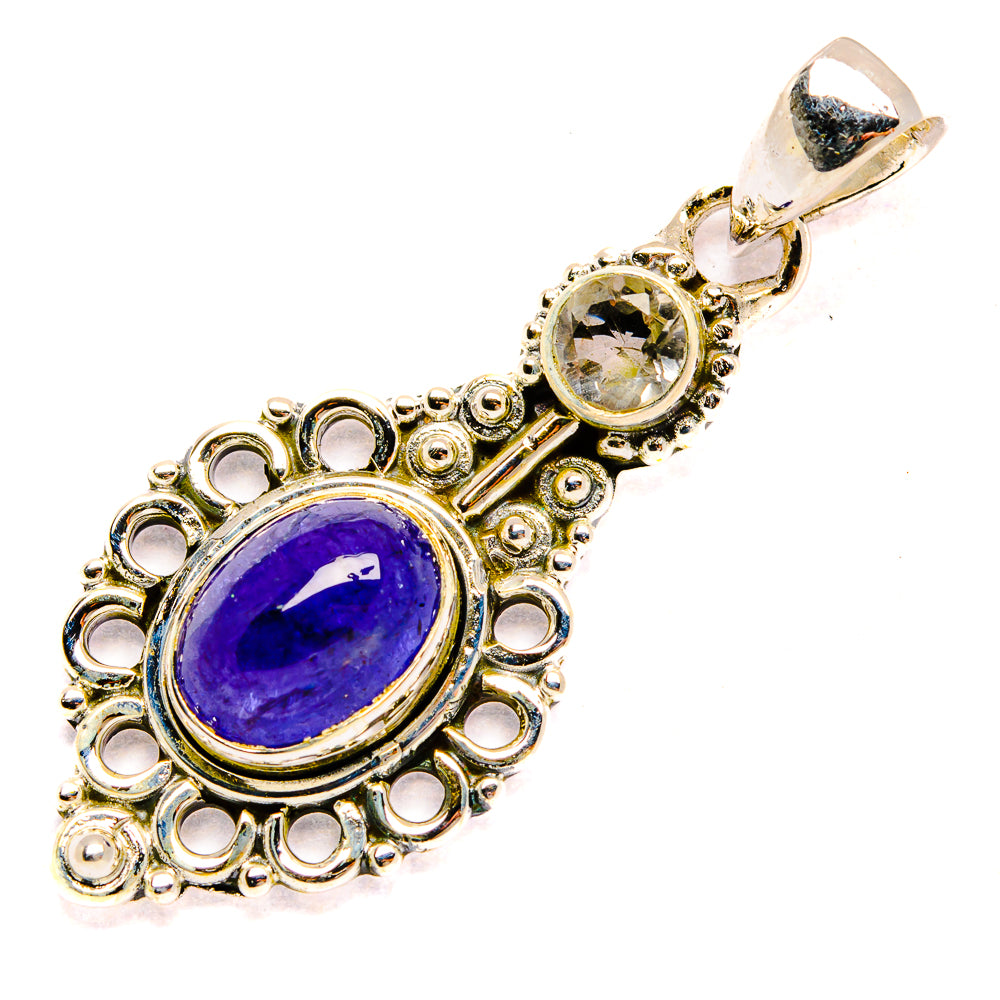 Tanzanite Pendants handcrafted by Anasilvercos - PD31238 - Photo 2