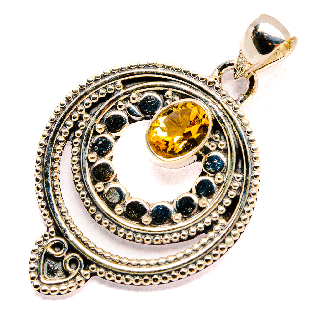 Citrine Pendants handcrafted by Anasilvercos - PD31249 - Photo 2