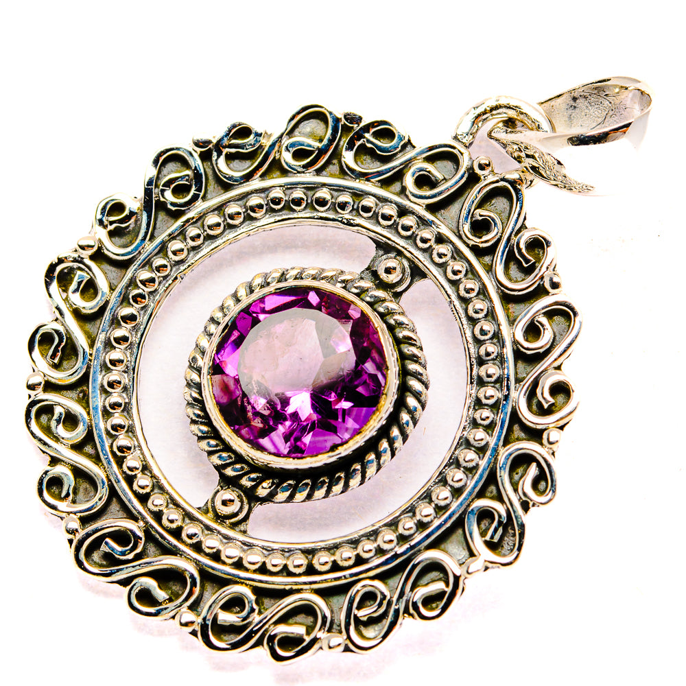 Amethyst Pendants handcrafted by Anasilvercos - PD31252 - Photo 2