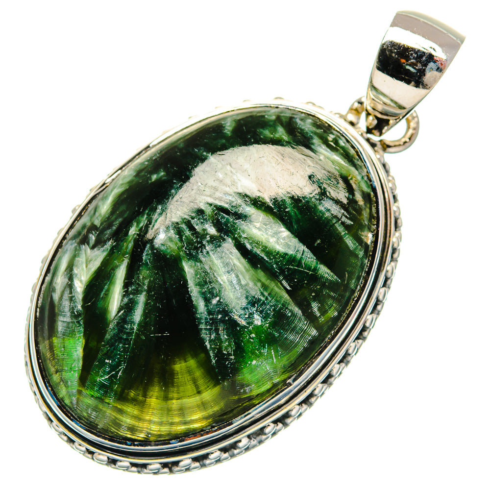 Seraphinite Pendants handcrafted by Anasilvercos - PD31259 - Photo 2