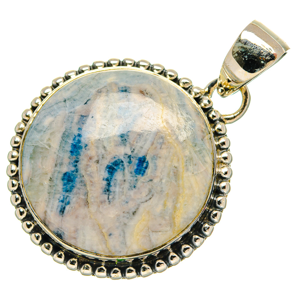 Blue Scheelite Pendants handcrafted by Anasilvercos - PD31263 - Photo 2