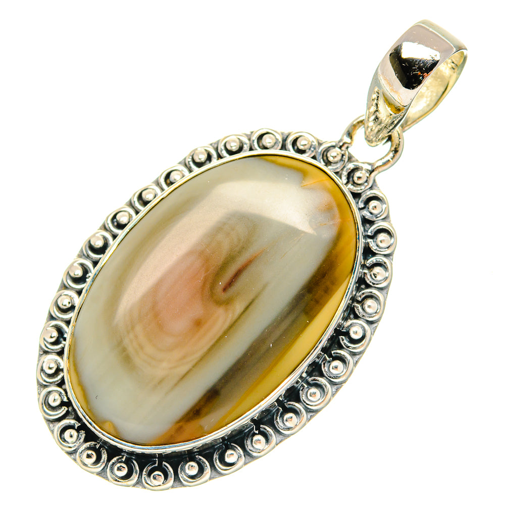 Willow Creek Jasper Pendants handcrafted by Anasilvercos - PD31270 - Photo 2