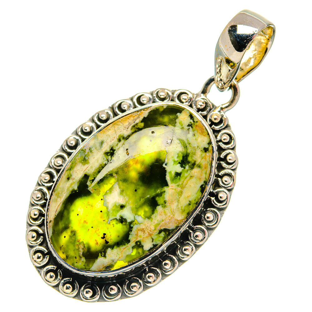 Rainforest Opal Pendants handcrafted by Anasilvercos - PD31271 - Photo 2