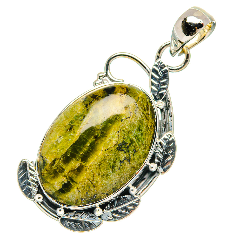 Rainforest Jasper Pendants handcrafted by Anasilvercos - PD31273 - Photo 2