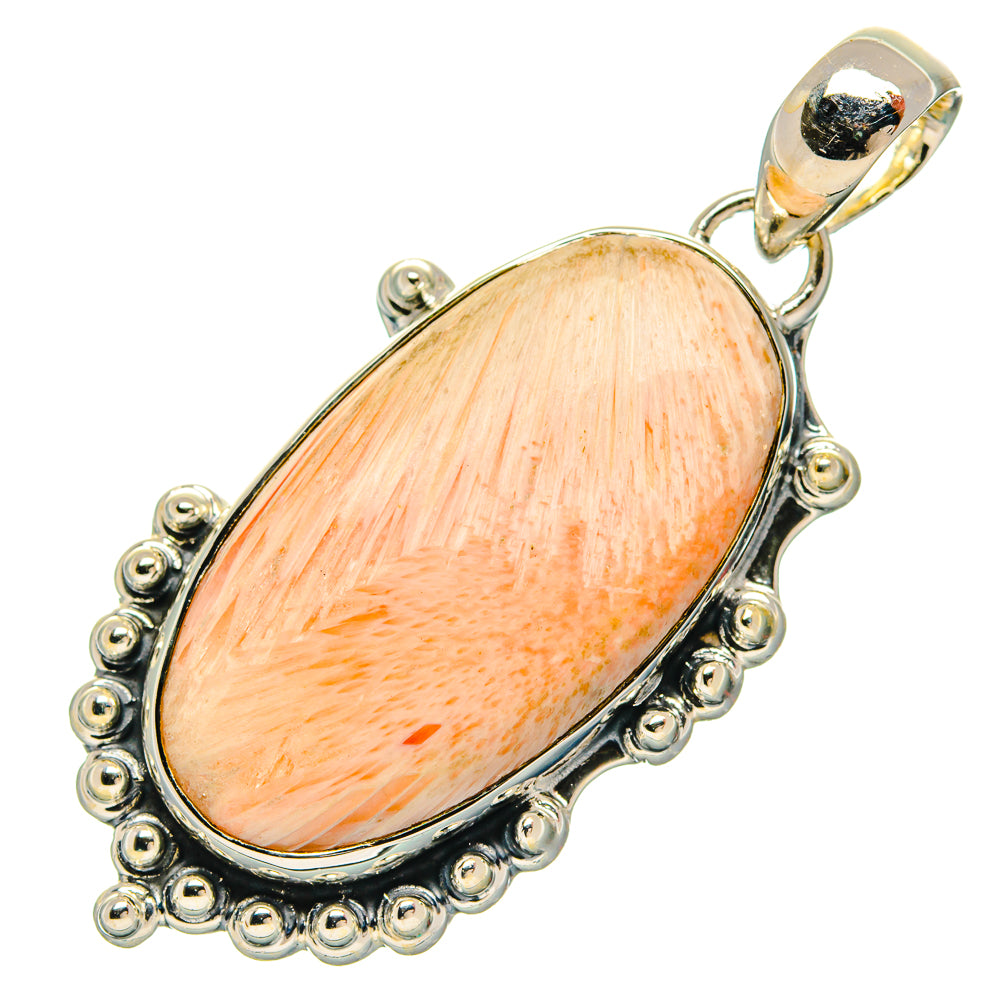 Scolecite Pendants handcrafted by Anasilvercos - PD31274 - Photo 2