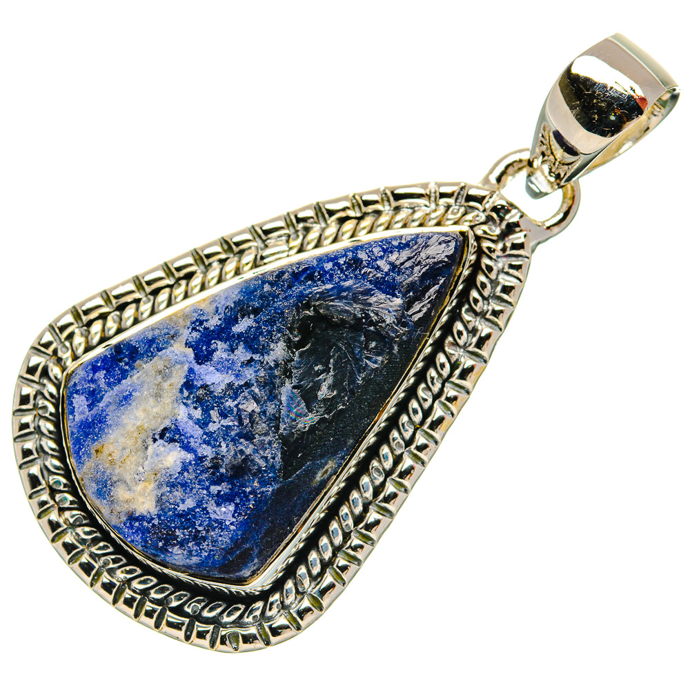 Lapis Lazuli Pendants handcrafted by Anasilvercos - PD31278 - Photo 2