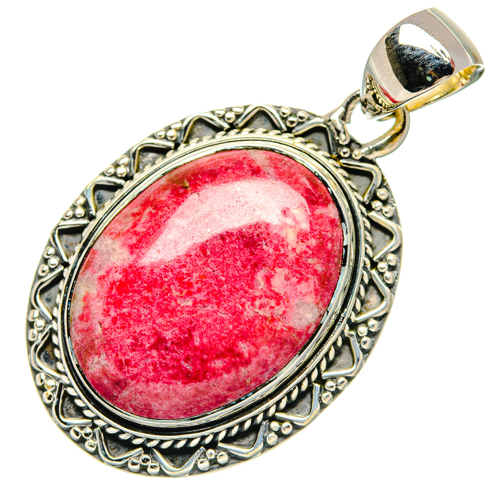 Thulite Pendants handcrafted by Anasilvercos - PD31281 - Photo 2