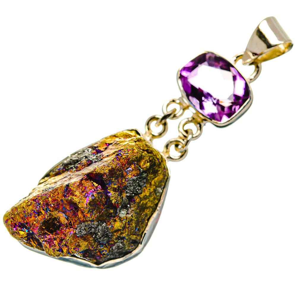 Titanium Druzy Pendants handcrafted by Anasilvercos - PD31297 - Photo 2