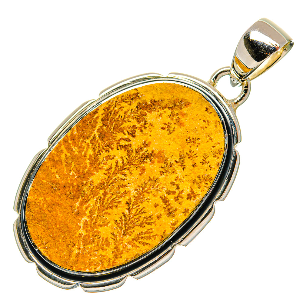 Germany Psilomelane Dendrite Pendants handcrafted by Anasilvercos - PD31299 - Photo 2