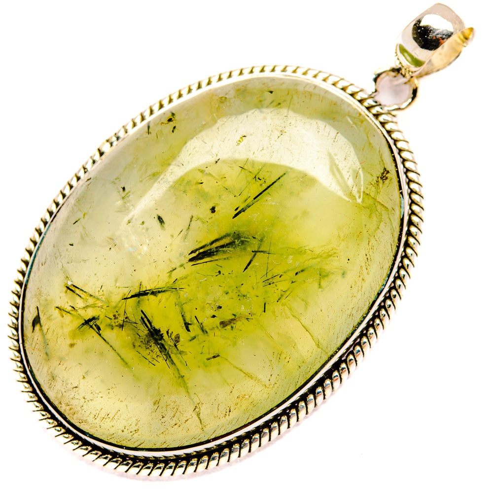 Prehnite Pendants handcrafted by Anasilvercos - PD31329 - Photo 2