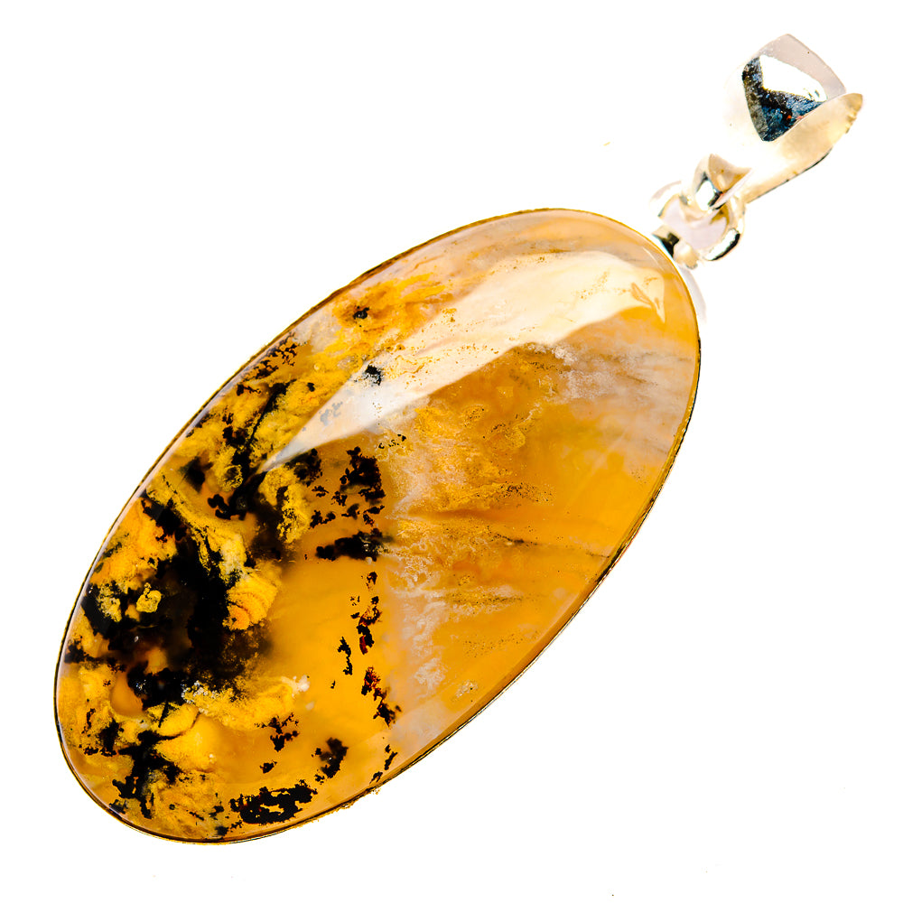 Plume Agate Pendants handcrafted by Anasilvercos - PD31332 - Photo 2
