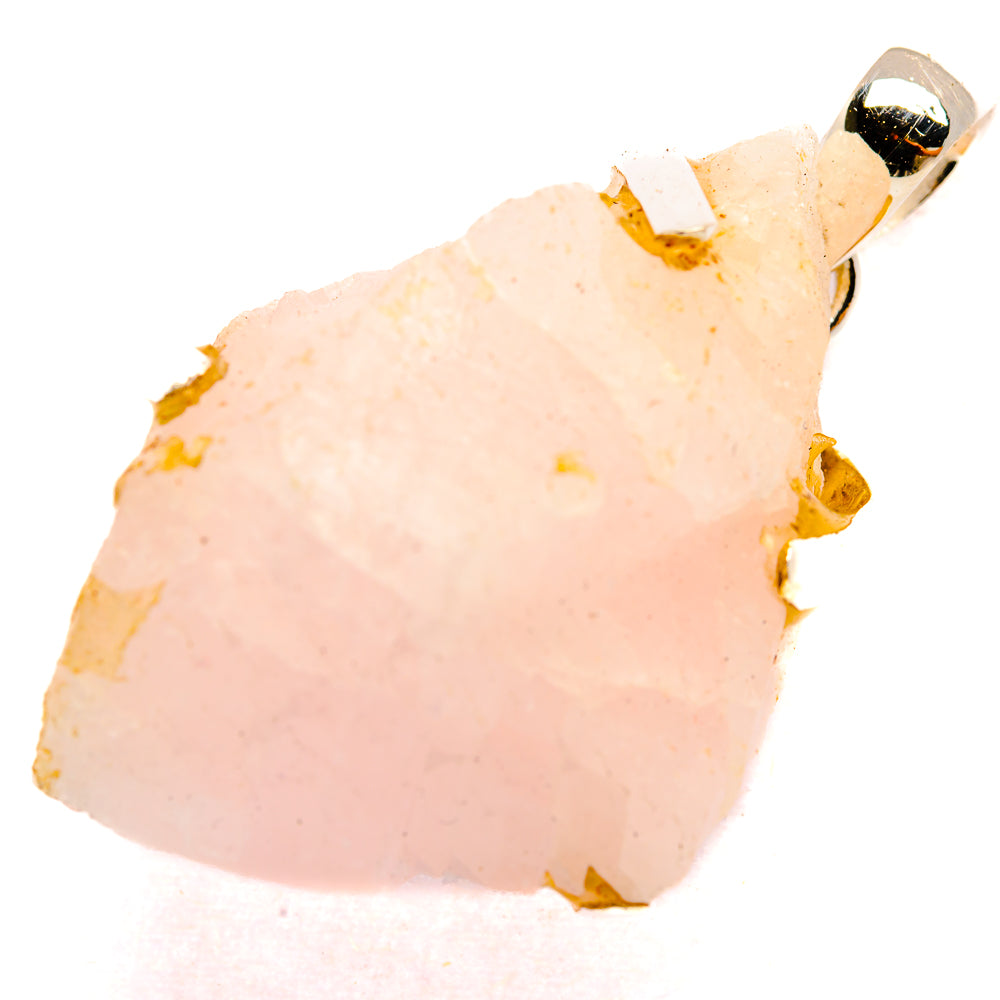 Rose Quartz Pendants handcrafted by Anasilvercos - PD31343 - Photo 2