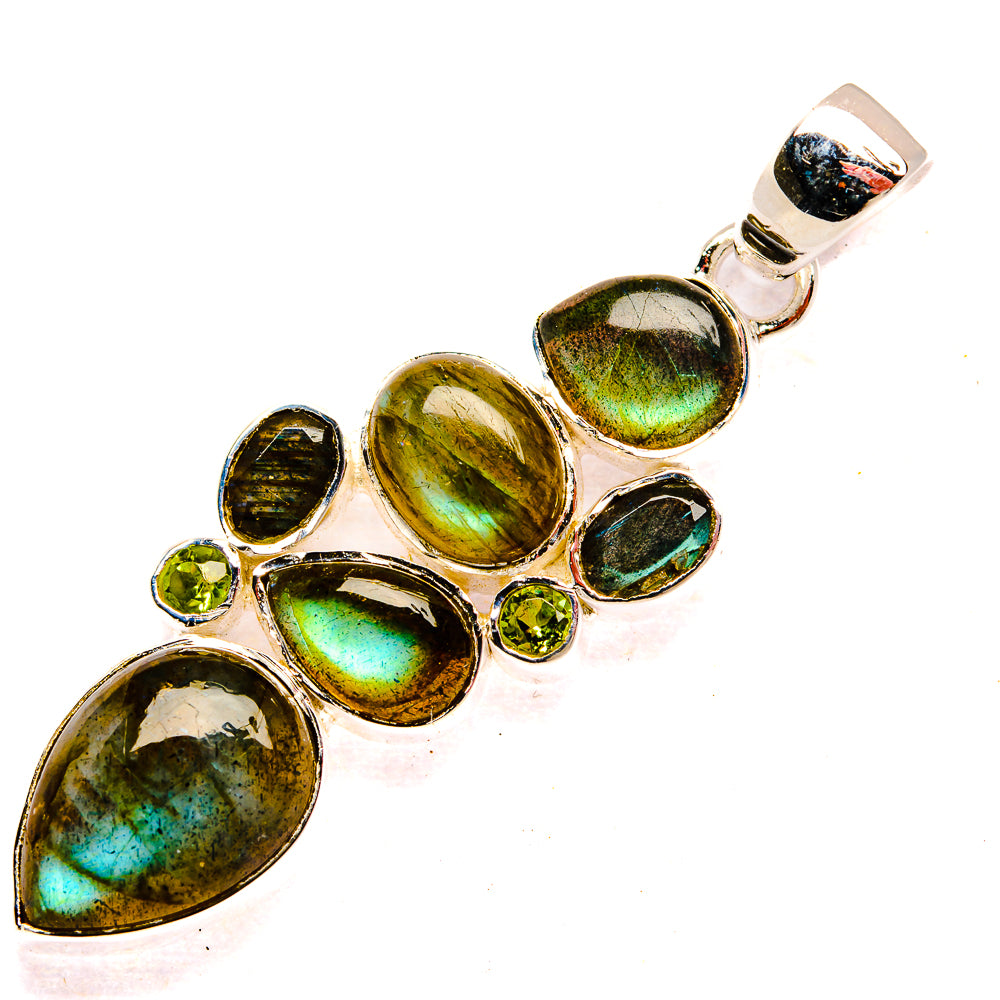 Labradorite Pendants handcrafted by Anasilvercos - PD31348 - Photo 2