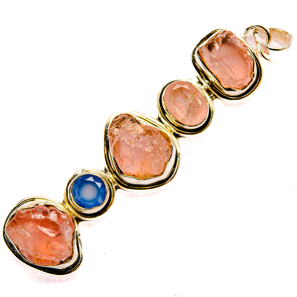 Rose Quartz Pendants handcrafted by Anasilvercos - PD31351 - Photo 2
