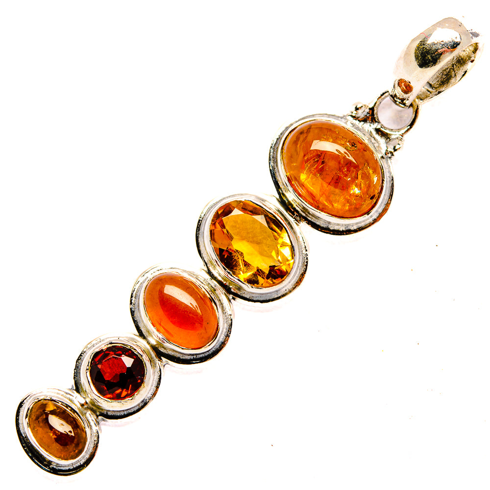 Sunstone Pendants handcrafted by Anasilvercos - PD31359 - Photo 2