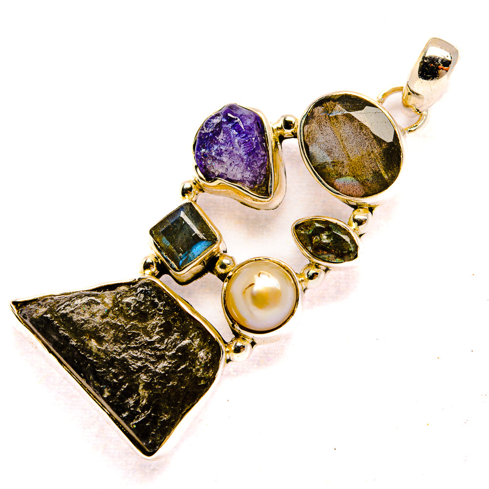 Tektite Pendants handcrafted by Anasilvercos - PD31382 - Photo 2