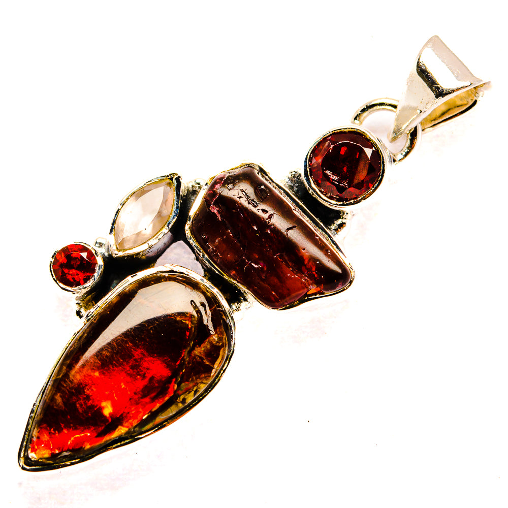 Ammolite Pendants handcrafted by Anasilvercos - PD31394 - Photo 2