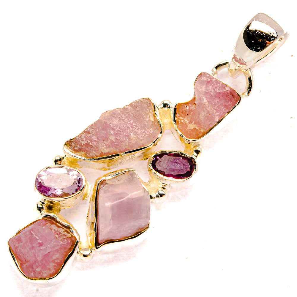 Kunzite Pendants handcrafted by Anasilvercos - PD31397 - Photo 2
