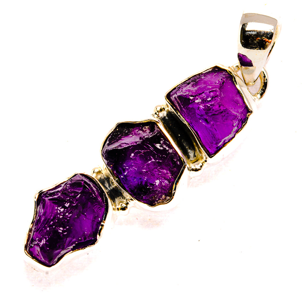 Amethyst Pendants handcrafted by Anasilvercos - PD31399 - Photo 2