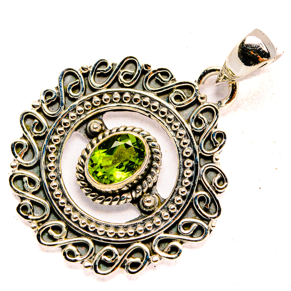 Peridot Pendants handcrafted by Anasilvercos - PD31420 - Photo 2