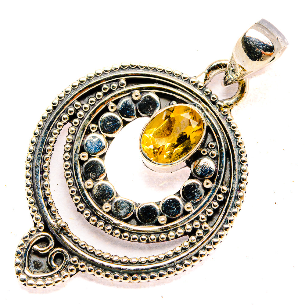 Citrine Pendants handcrafted by Anasilvercos - PD31421 - Photo 2