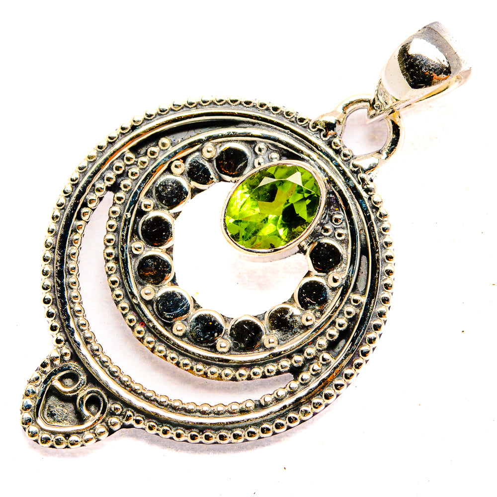 Peridot Pendants handcrafted by Anasilvercos - PD31423 - Photo 2