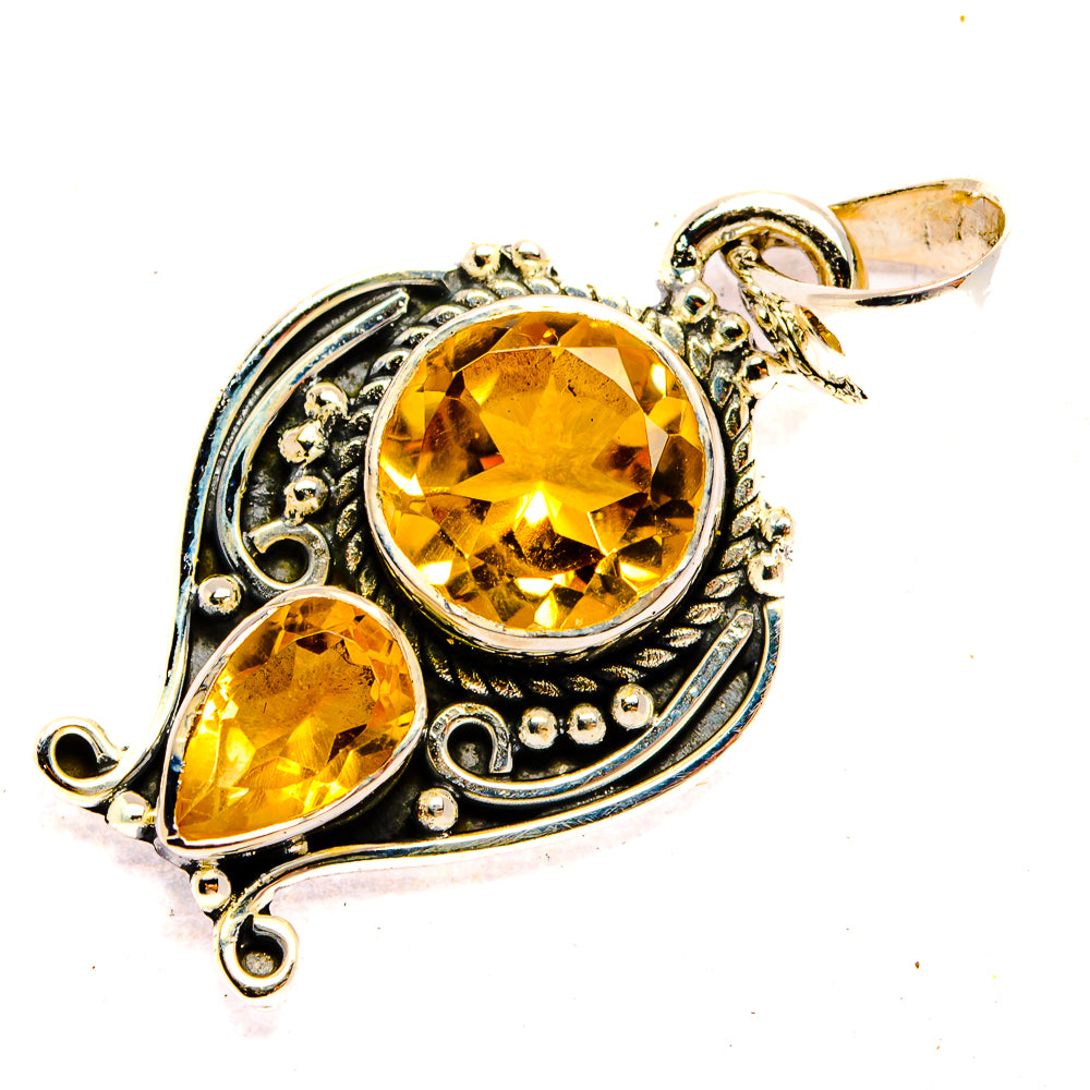 Citrine Pendants handcrafted by Anasilvercos - PD31431 - Photo 2