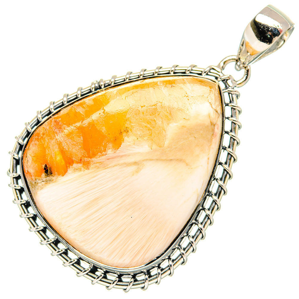 Scolecite Pendants handcrafted by Anasilvercos - PD31435 - Photo 2