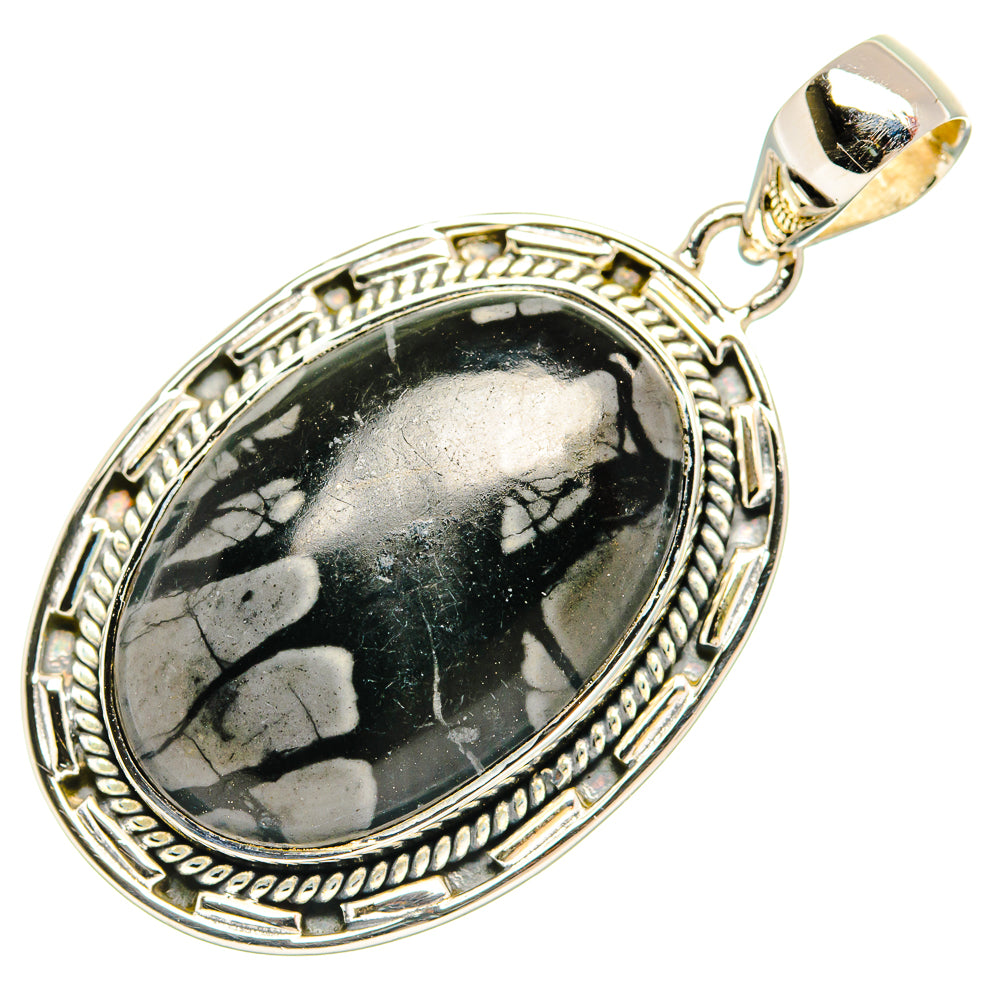 Picasso Jasper Pendants handcrafted by Anasilvercos - PD31439 - Photo 2