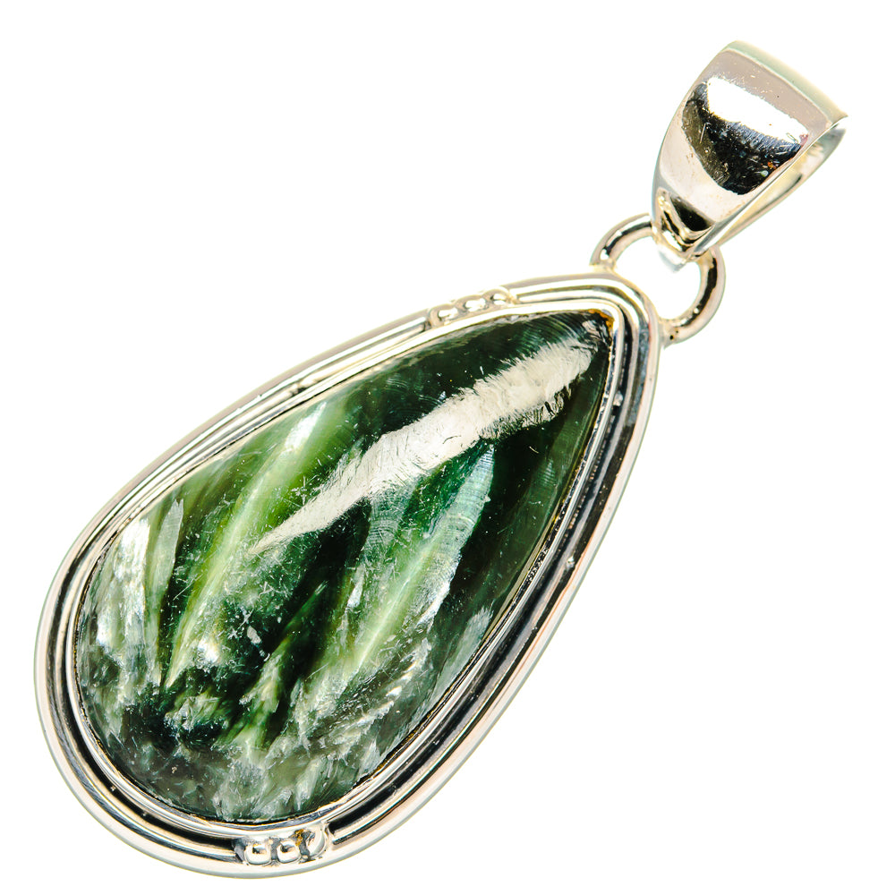 Seraphinite Pendants handcrafted by Anasilvercos - PD31442 - Photo 2