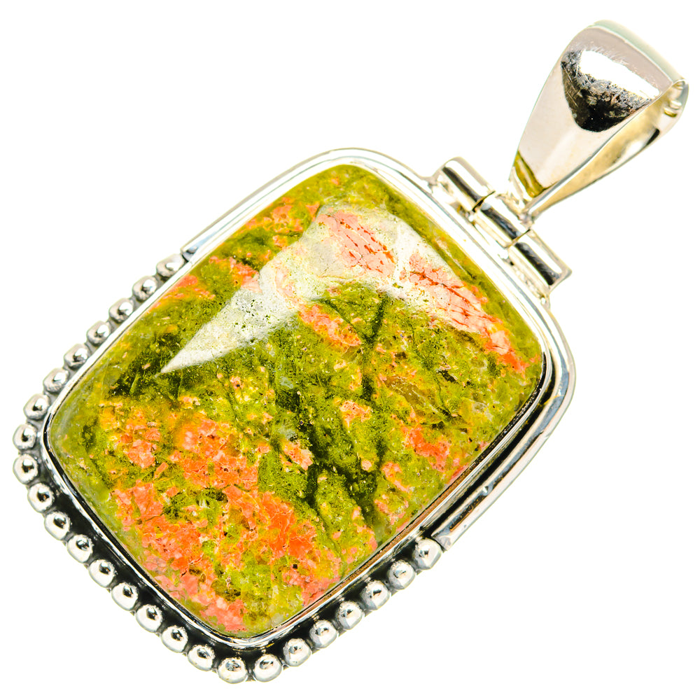 Unakite Pendants handcrafted by Anasilvercos - PD31444 - Photo 2