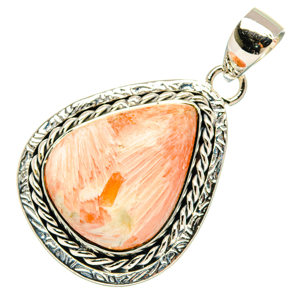 Scolecite Pendants handcrafted by Anasilvercos - PD31452 - Photo 2