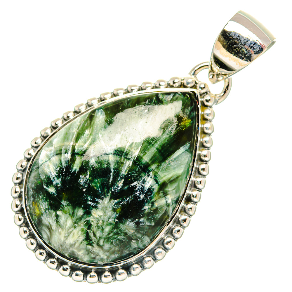 Seraphinite Pendants handcrafted by Anasilvercos - PD31454 - Photo 2