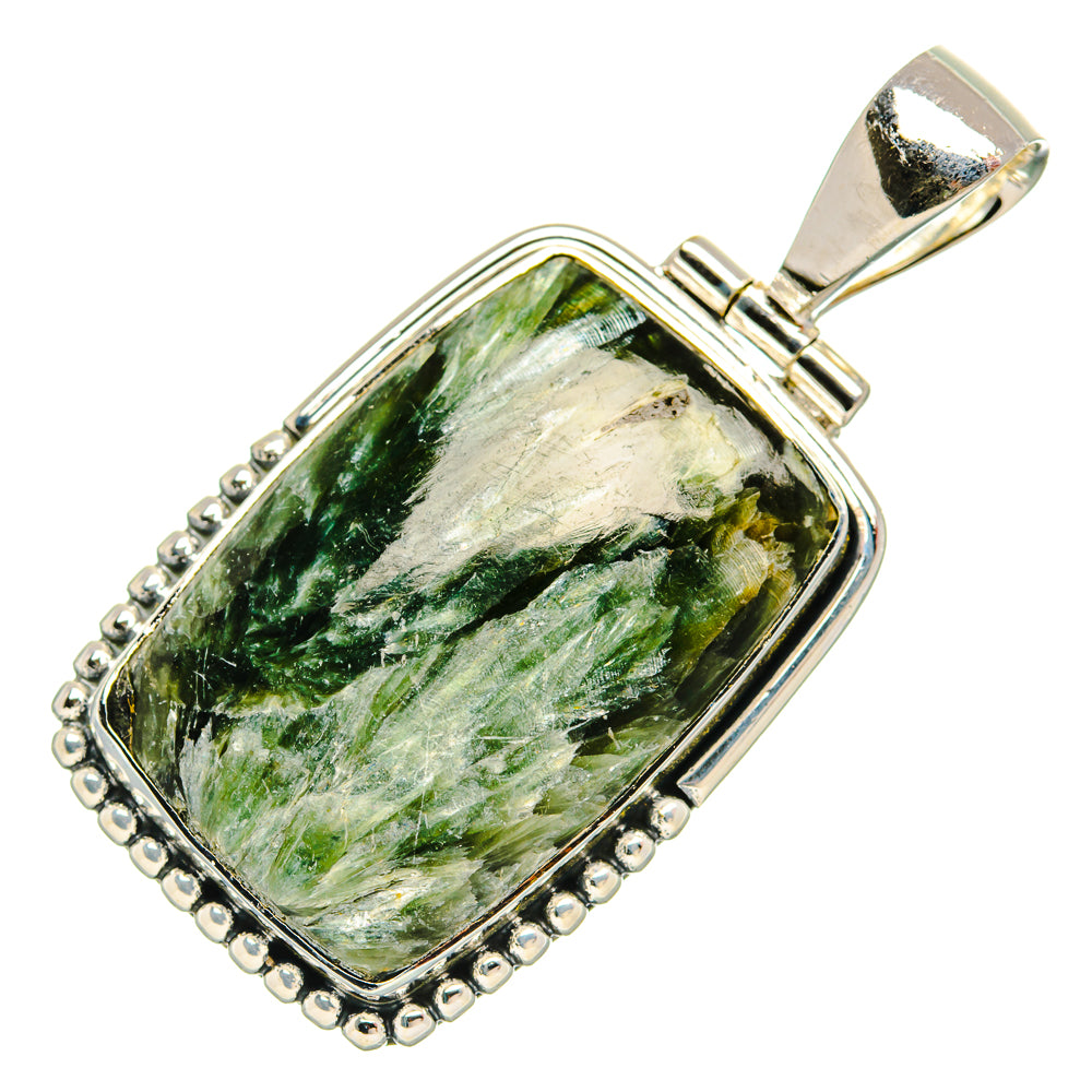 Seraphinite Pendants handcrafted by Anasilvercos - PD31456 - Photo 2