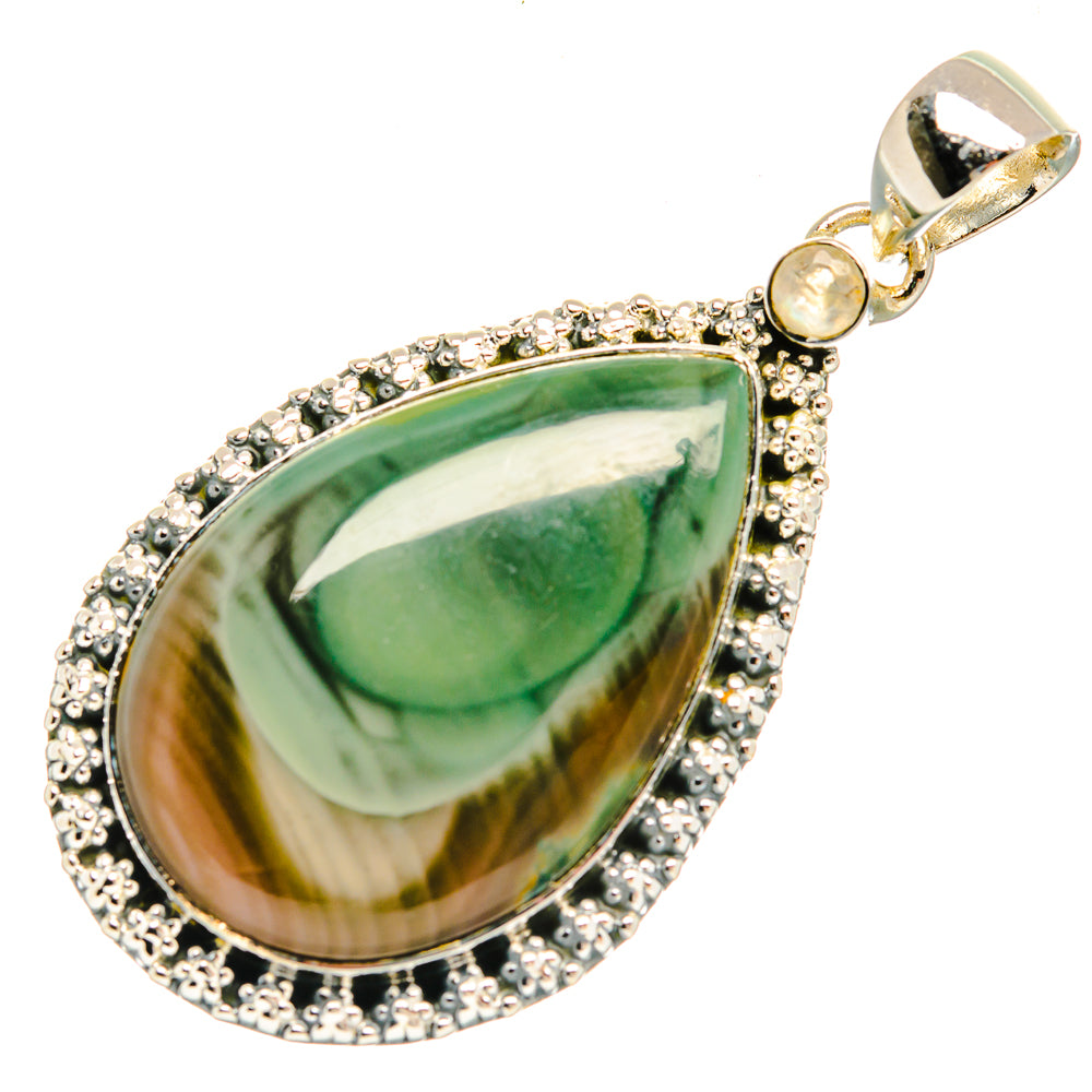 Imperial Jasper Pendants handcrafted by Anasilvercos - PD31471 - Photo 2