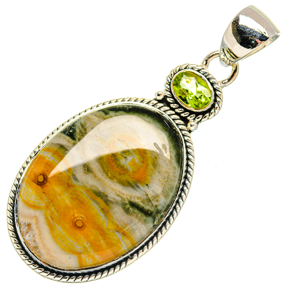 Ocean Jasper Pendants handcrafted by Anasilvercos - PD31488 - Photo 2