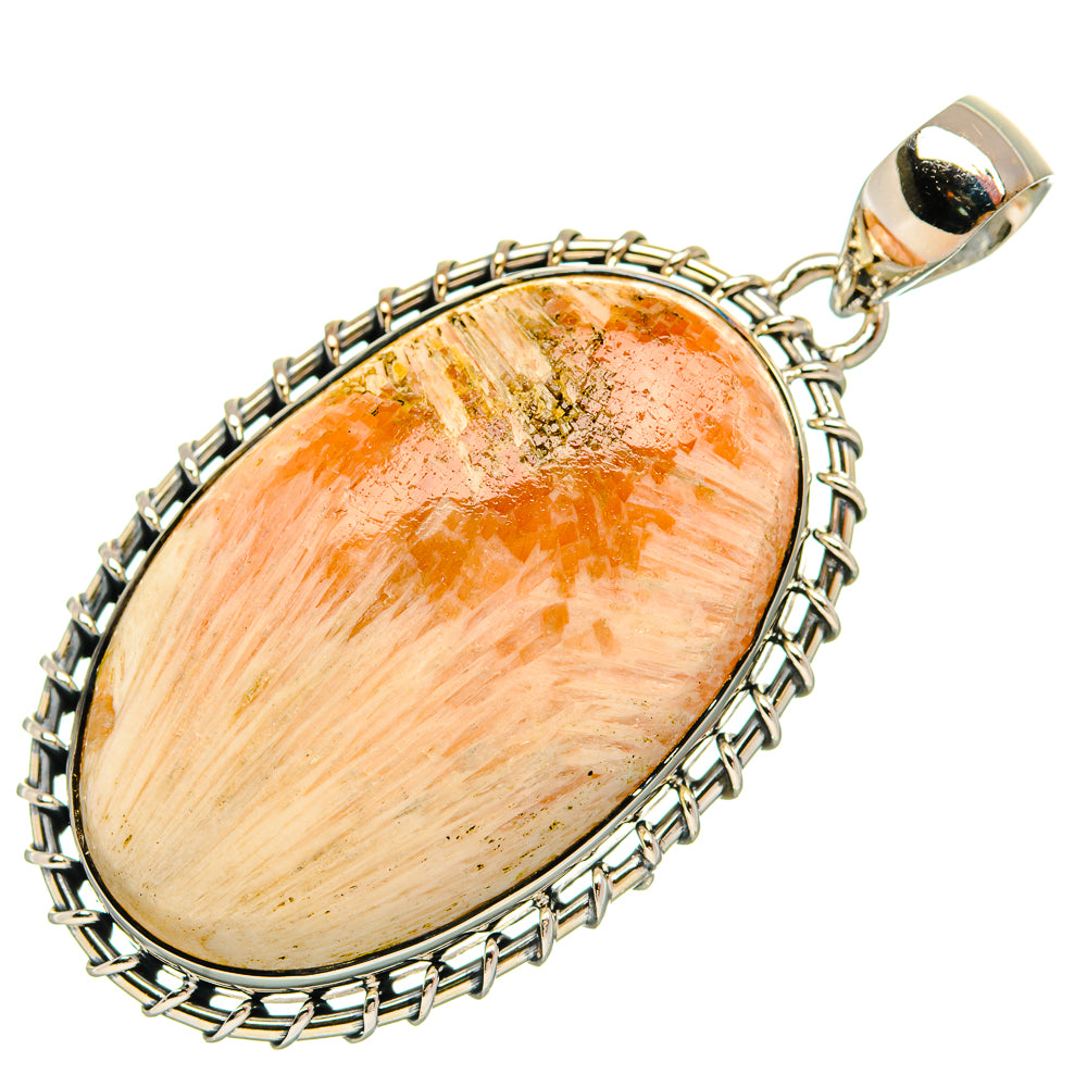 Scolecite Pendants handcrafted by Anasilvercos - PD31497 - Photo 2