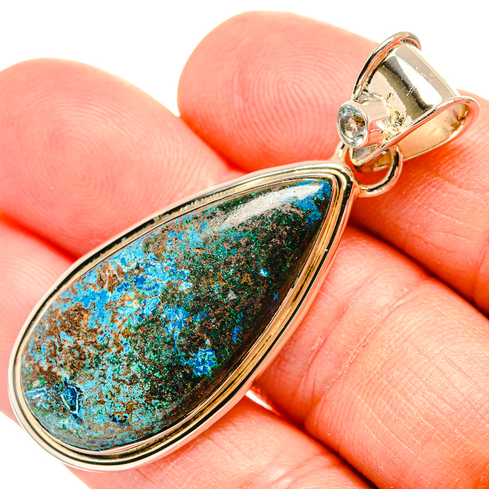 Shattuckite Pendants handcrafted by Anasilvercos - PD31500 - Photo 2